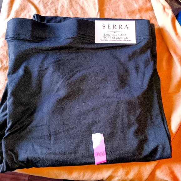 NWT Serra black soft leggings 2X - Picture 1 of 2